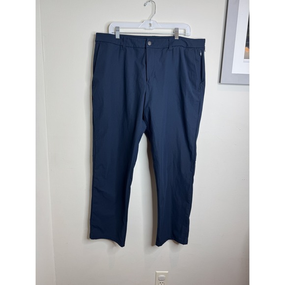 Lululemon Pants Mens 38 Blue Dress Athletic ABC Classic Tapered